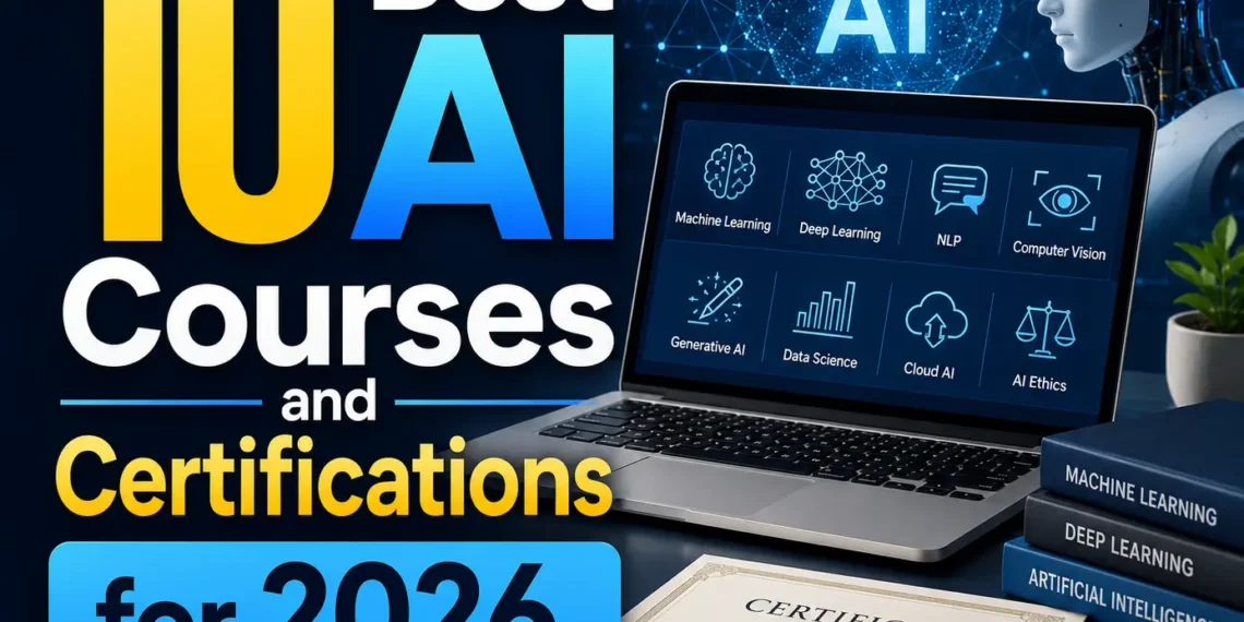 10 Best AI Courses and Certifications for 2026